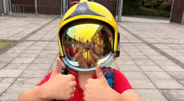 Dublin Fire Brigade Visits Cherry orchard Equine Centre